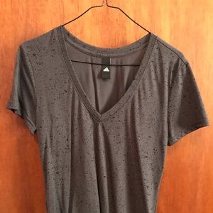 Adidas sports v neck